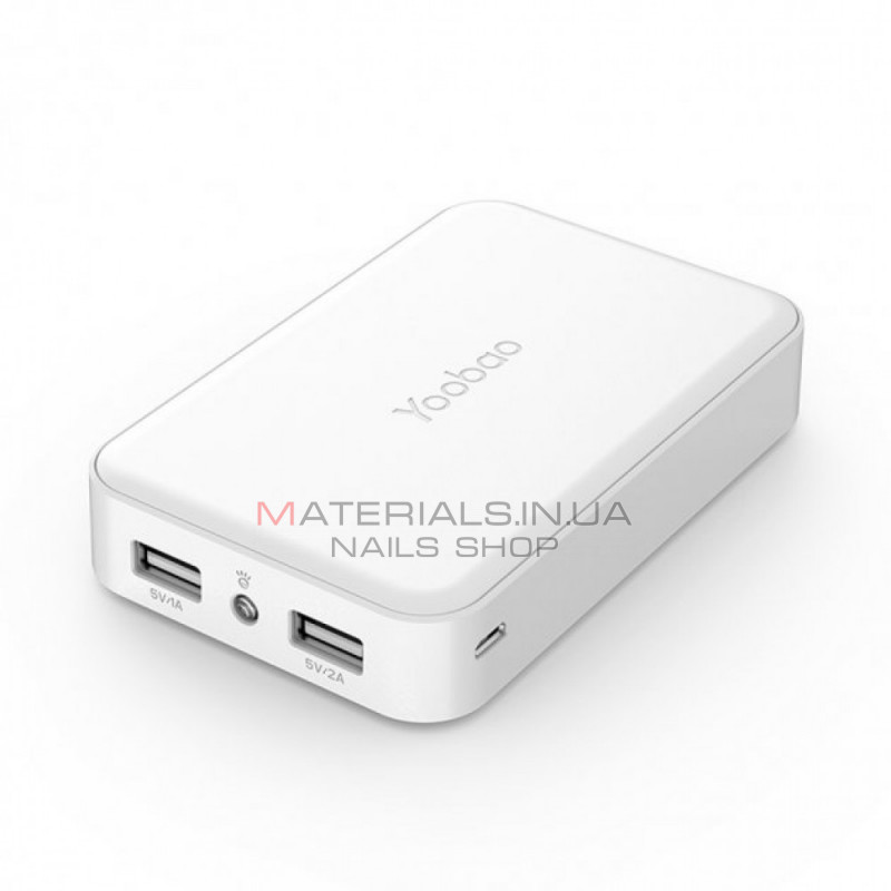 §Power Bank 10000 mAh — Yoobao M5 — White