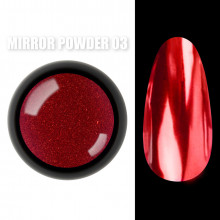Mirror powder Дзеркальне втирання для дизайну нігтів №03