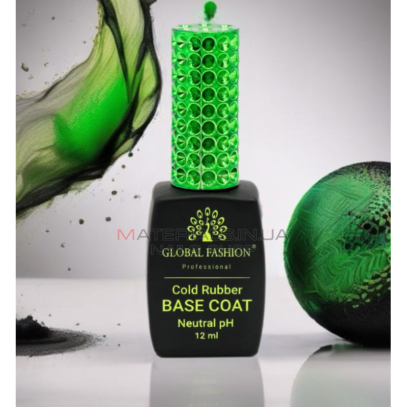 База для гель лака Global Fashion, Rubber Base Coat without Chemical 12 мл База для гель лака Global Fashion, Rubber Base Coat without Chemical 12 мл