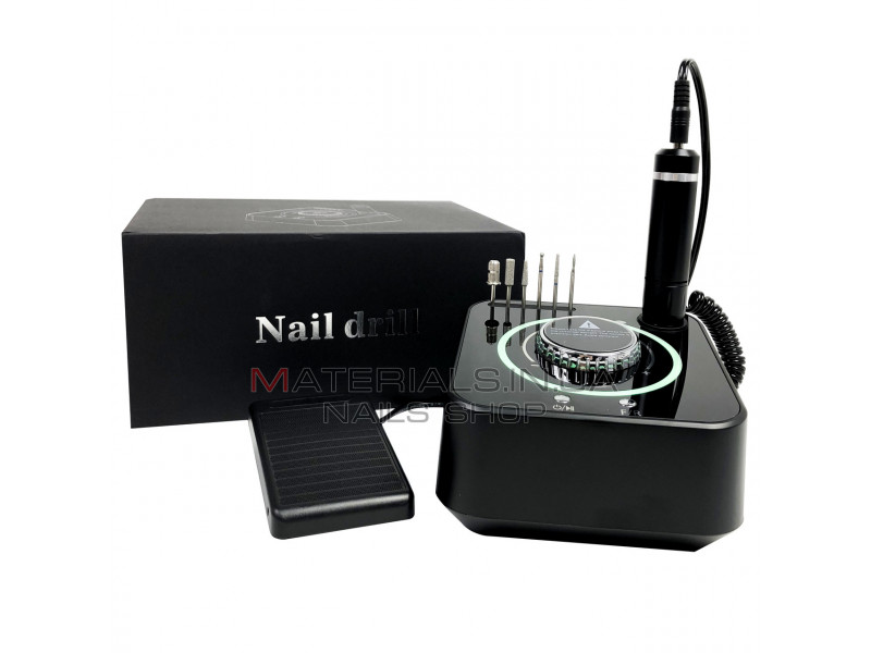 Фрезер для манікюру Nail Drill UV-601 40 000 об/хв стильний апарат манікюрна машинка для нігтів