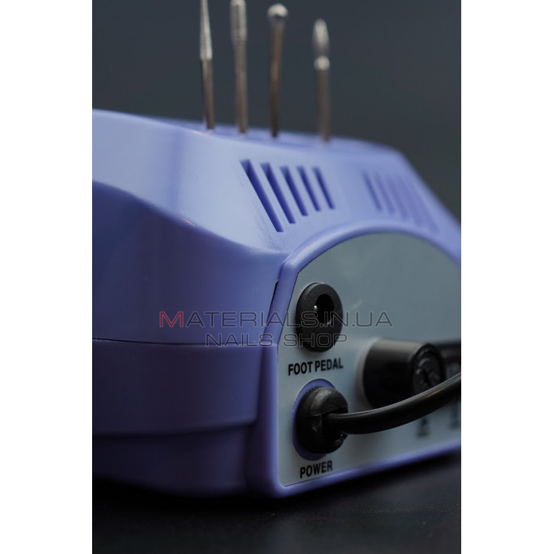 Фрезер Мокс X500 (Purple) на 45 000 об/хв. та 65W. для манікюру та педикюру