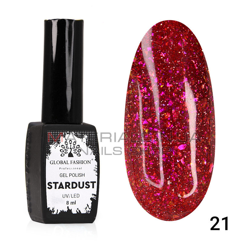Гель лак Stardust 8 мл 21