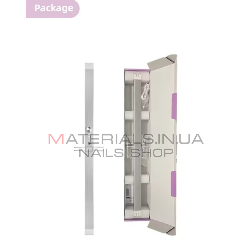 Настільна безтіньова лампа Wenxintek Nail Table Lamp (80х40см, 36Вт) Pink