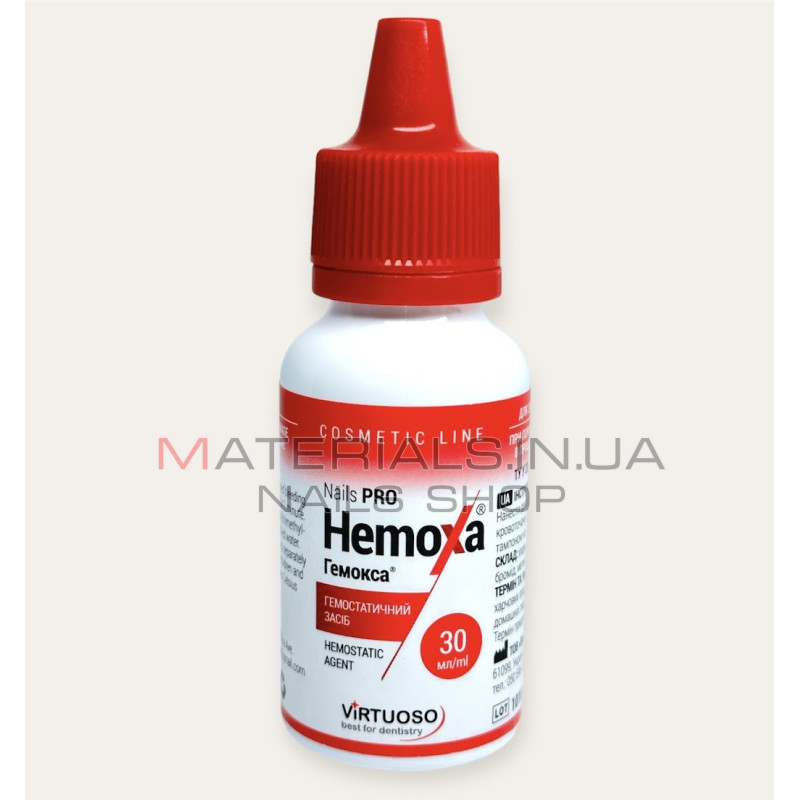 Кровоспинний засіб Hemoxa Гемокса, 30 мл