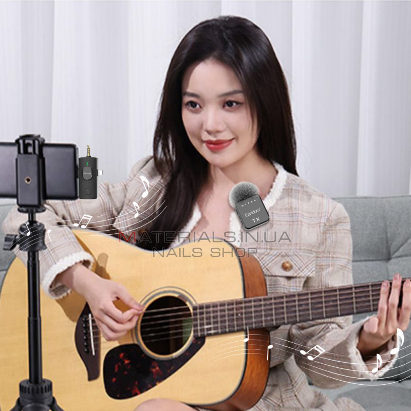 Беспроводной микрофон для телефона Earldom ET-MC13