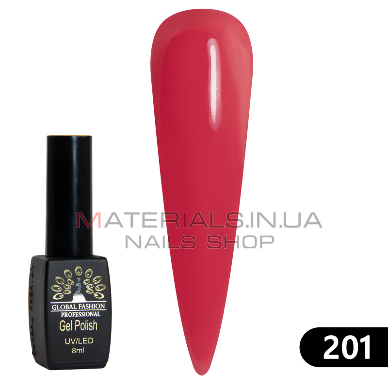 Гель лак BLACK ELITE 201, Global Fashion 8 мл