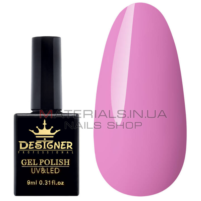 Гель-лак Designer Blueberry Pie - H228 "М'який пурпур"
