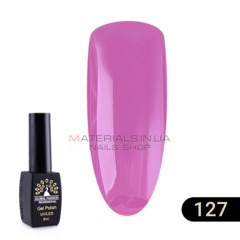 Гель лак BLACK ELITE 127, Global Fashion 8 мл Гель лак BLACK ELITE 127, Global Fashion 8 мл
