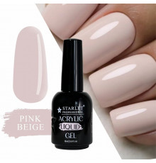 Рідкий акригель для нігтів Starlet Professional, 15 мл, Pink Beige