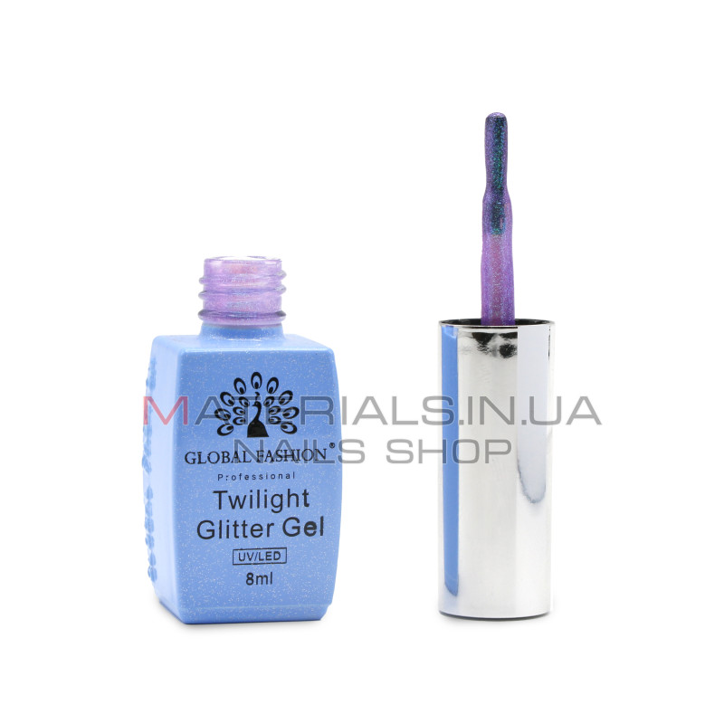 Гель лак Twilight Glitter 8 мл, 199
