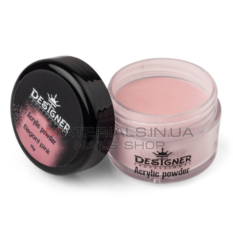 Acrylic Powder 15 р. (Elegant pink). - акрилова пудра Дизайнер