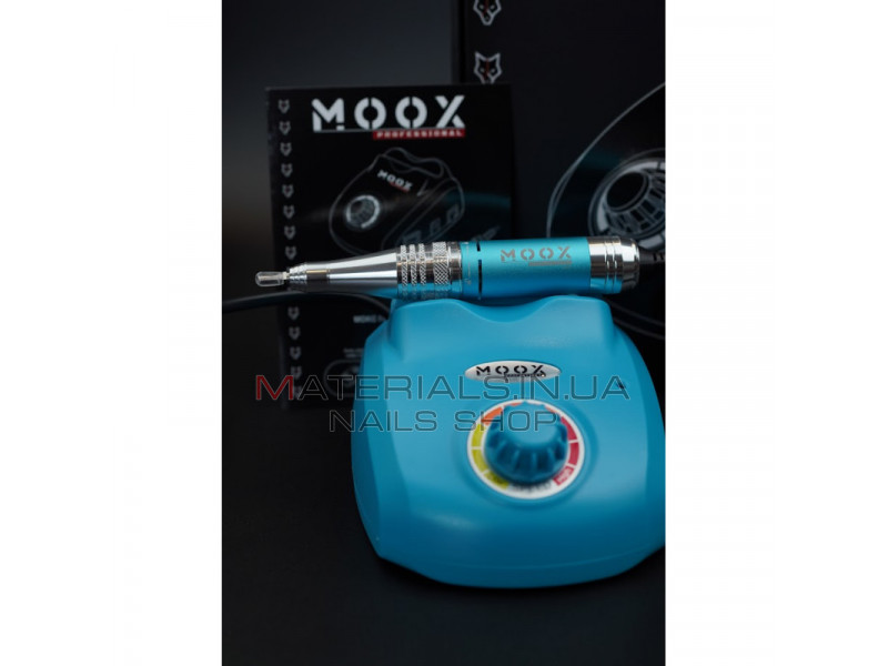 Фрезер Мокс X105 (Light Blue) на 45 000 об/хв. та 65W. для манікюру та педикюру