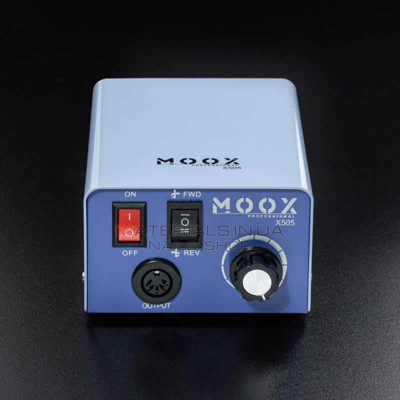 Фрезер Мокс X505 на 50 000 об/хв. та 70W. для манікюру та педикюру Фрезер Мокс X505 на 50 000 об/хв. та 70W. для манікюру та педикюру