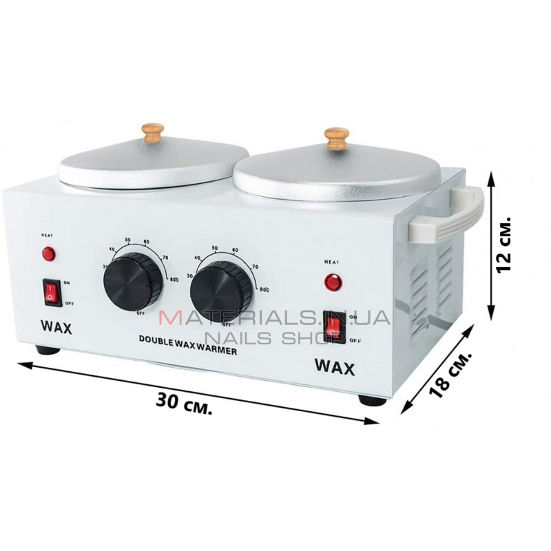Баночный воскоплав двойной Double Wax Warmer, для разогрева воска Баночный воскоплав двойной Double Wax Warmer, для разогрева воска