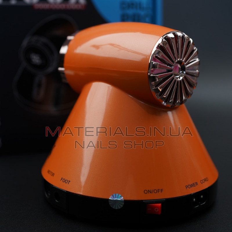 Фрезер Мокс X804 (Orange) на 55 000 об/хв. та 80W. для манікюру та педикюру