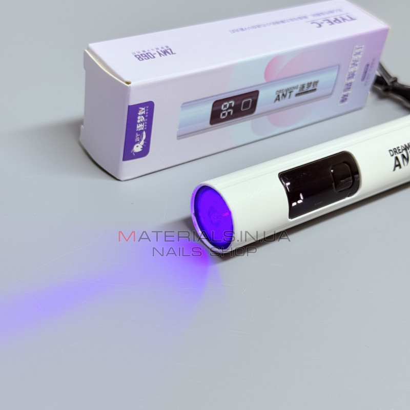 Портативная UV-лампа для маникюра ZMY-068 с аккумулятором и зарядкой Type-C
