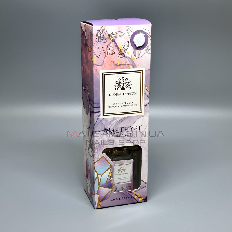 Аромадіфузор Global Fashion Amethyst Essence 100 мл Аромадіфузор Global Fashion Amethyst Essence 100 мл