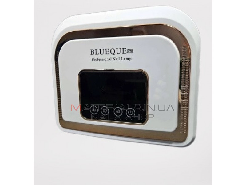 Лампа для манікюру на акумуляторі BlueQue BQ V10 120Вт манікюрна лампа на батарейці 4 години роботи дисплей
