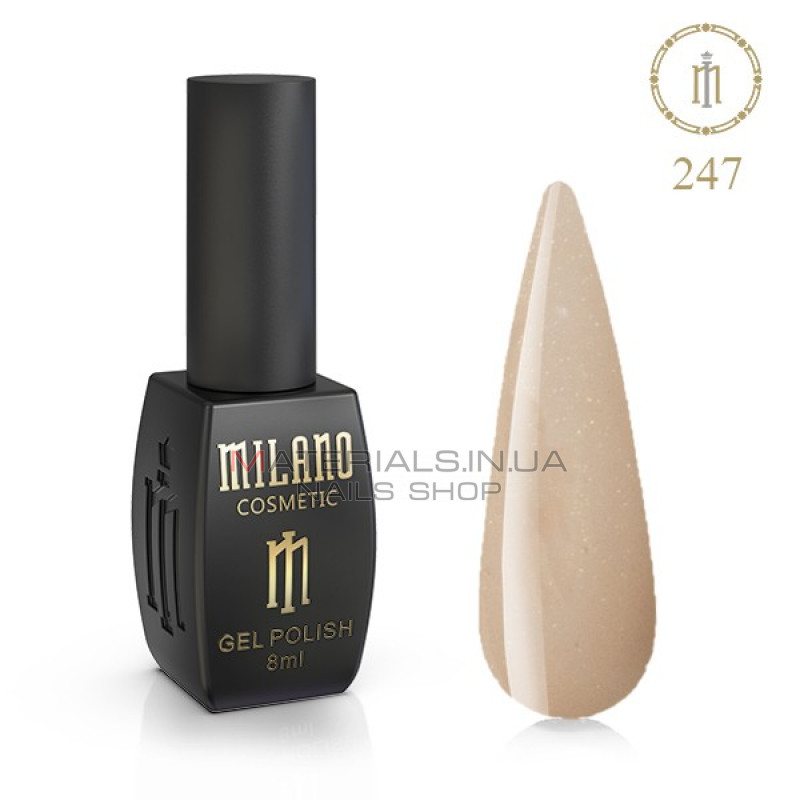 Гель лак MILANO 8 мл № 247