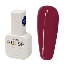 Гель-лак NAIL PULSE Gel Polish №139, 8 мл темно-малиновий