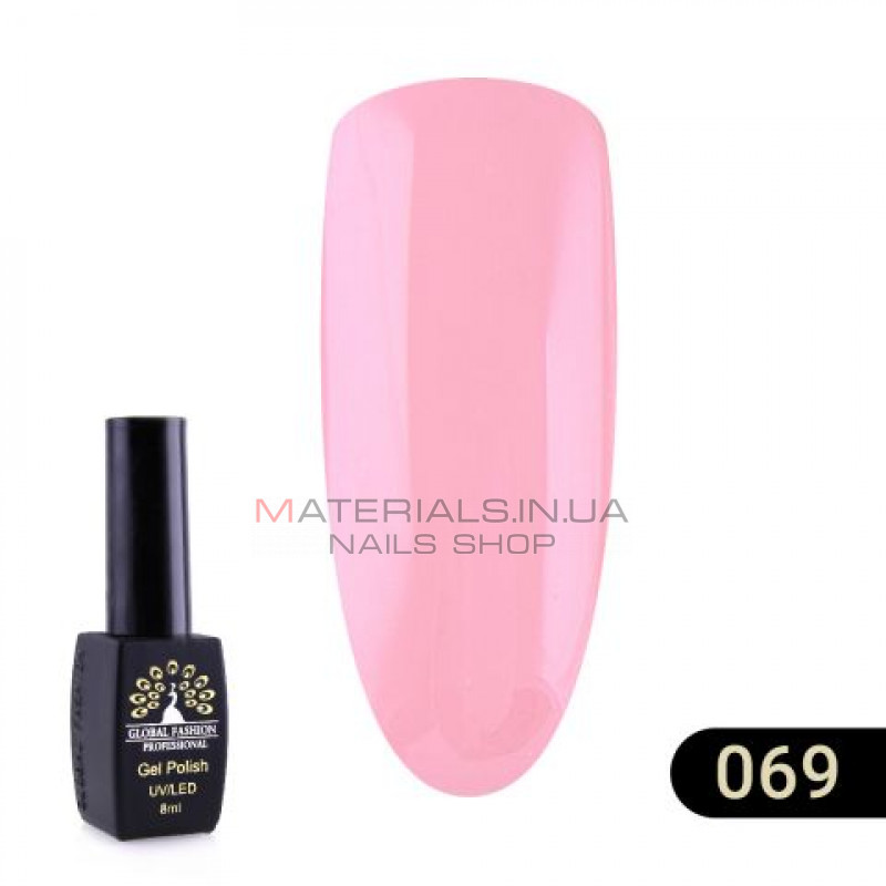 Гель лак BLACK ELITE 069, Global Fashion 8 мл