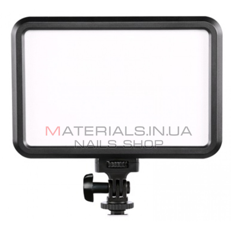 LED-відеосвітло PT-12B, 12 Вт, колірна температура 3200-5600 K /1200LM/(акумулятор F-550/2400 мА·год+зарядний пристрій)