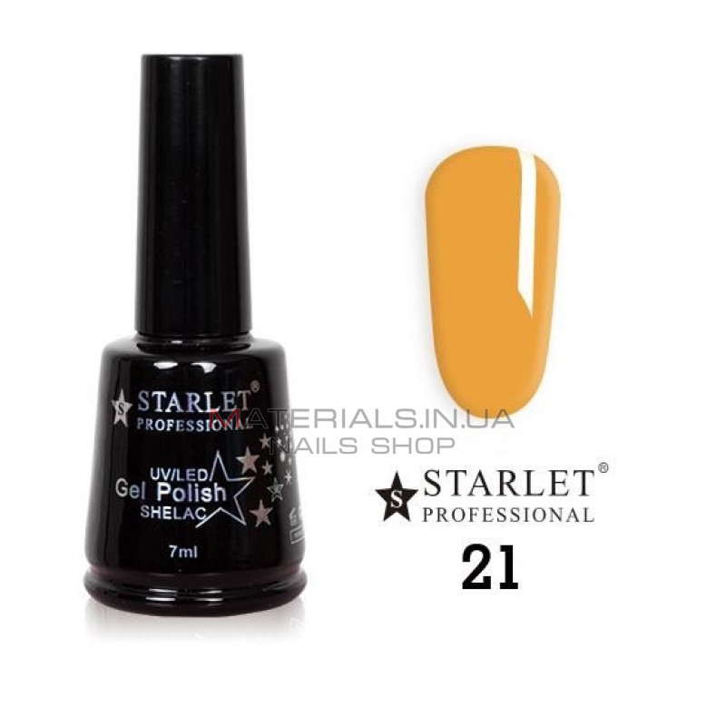 Гель-лак Starlet Professional №21, "Тропічний персик"