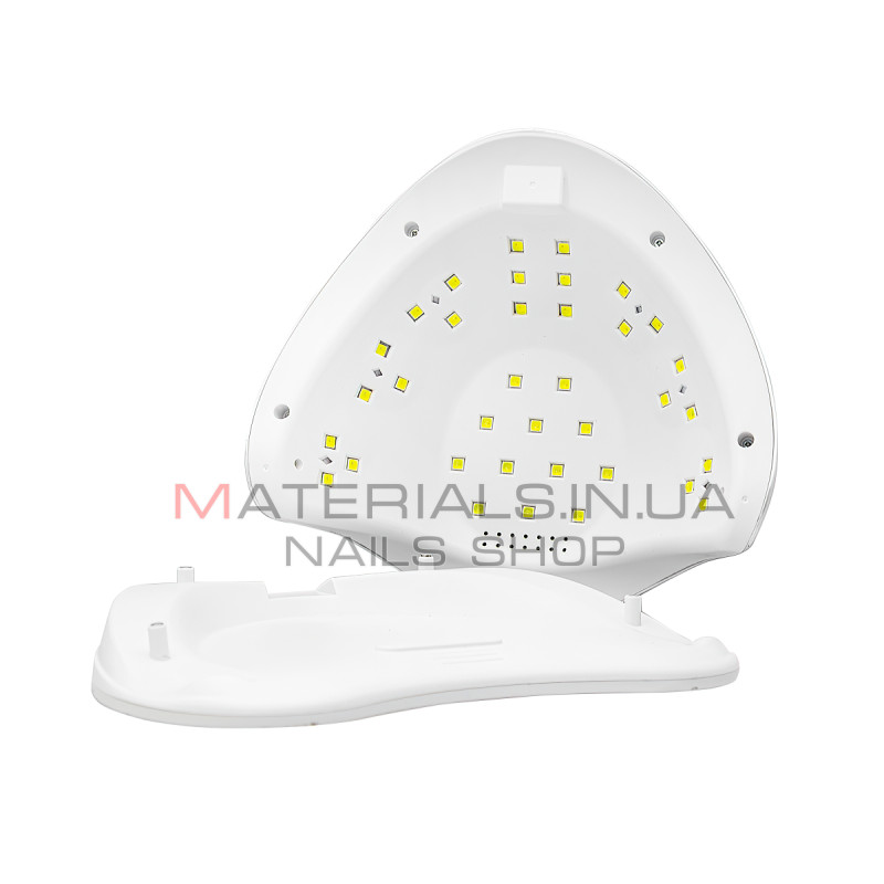 Лампа для нігтів LED/UV 72Вт, Silver, Global Fashion L-1100