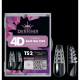 Crystal Fast Gel Tips (Trapezoid Medium TS2 ) - гелевые типсы с шипами Дизайнер 120 шт/уп