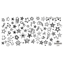 Диск для стемпінгу Designer металевий (12x6 см) №220