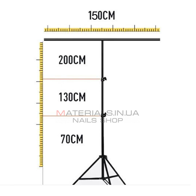 Подставка для фотофона 2 м + перекладина 1,5 м + 2 зажима + сумка (без экрана задней группы) Подставка для фотофона 2 м + перекладина 1,5 м + 2 зажима + сумка (без экрана задней группы)