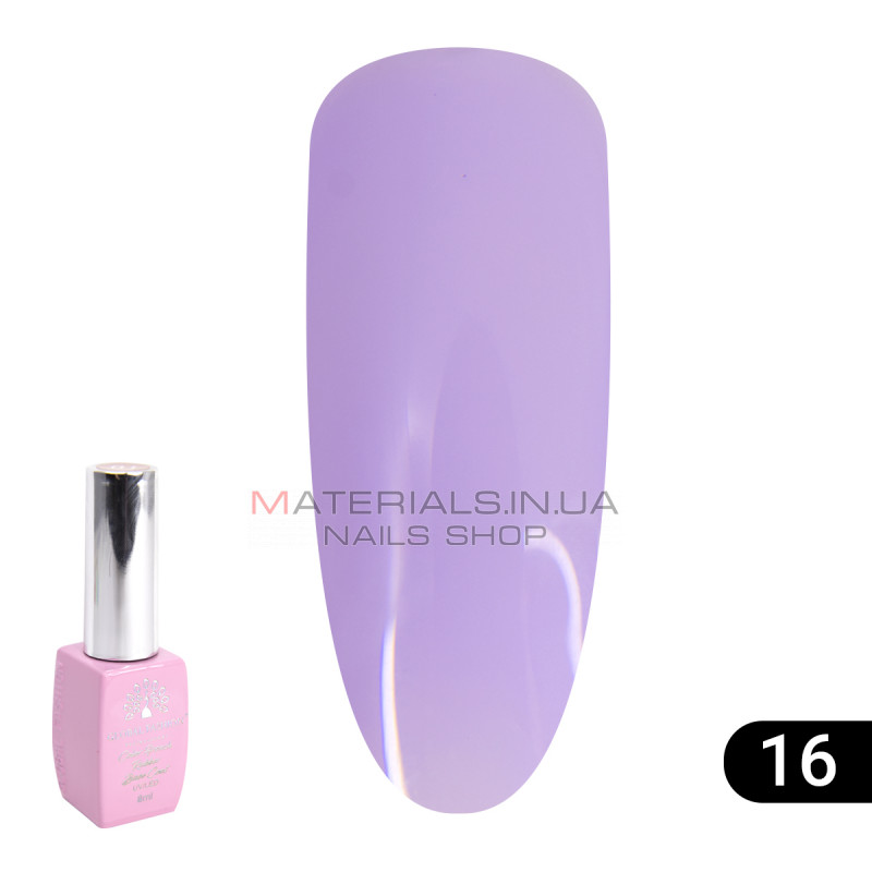 Кольорова френч база для гель лаку Global Fashion, Color French Base Coat 8 мл, 16 Кольорова френч база для гель лаку Global Fashion, Color French Base Coat 8 мл, 16