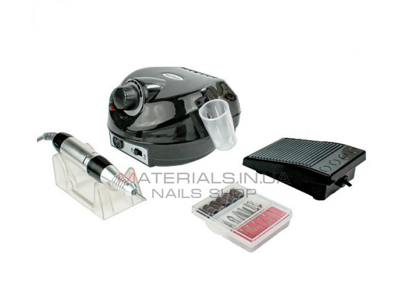 Фрезер для манікюру Nail Master ZS-601 65W 45000об апарат для нігтів машинка для шліфування лаку насадки фрези