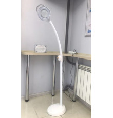 Лампа лупа косметологическая LED SP-34 с регулятором (гофра)