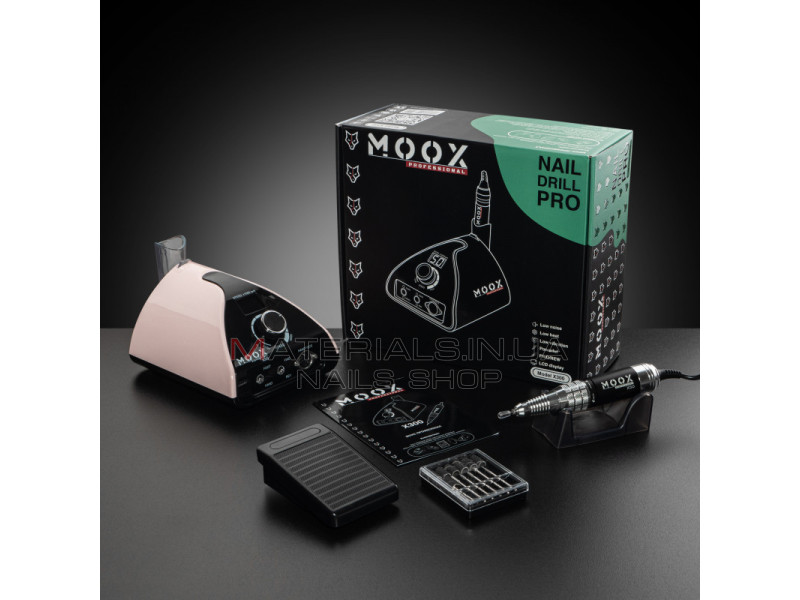 Фрезер Мокс X300 (Рожевий) на 50 000 об/хв. та 70W. для манікюру та педикюру