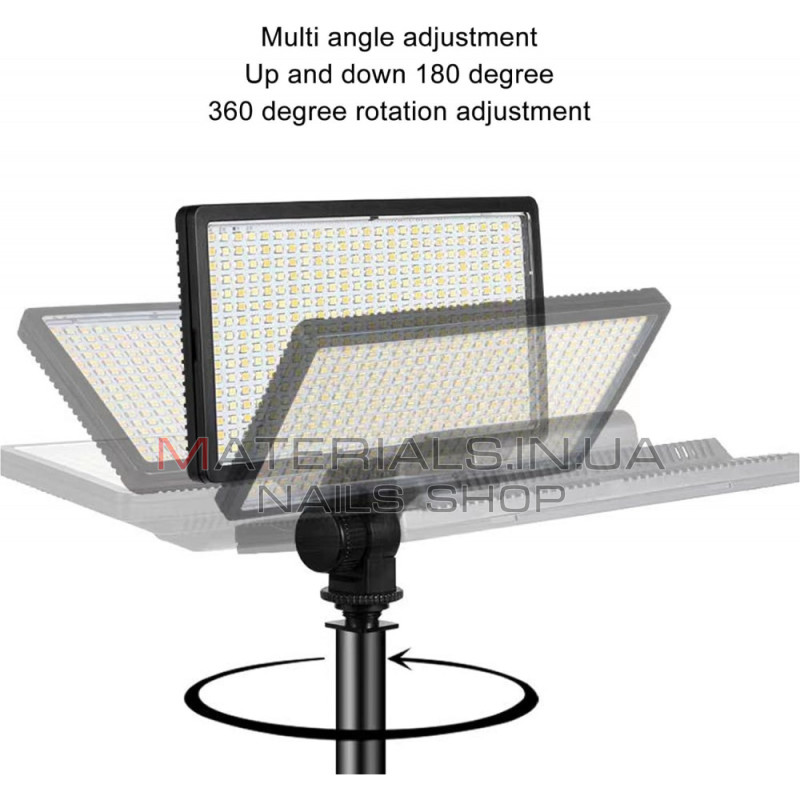 LED-відеосвітло 17x, 416 30 Вт, 9 см