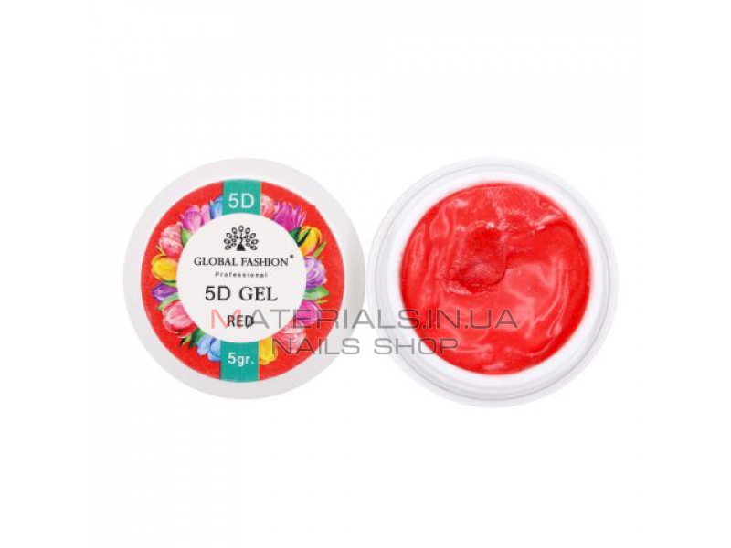 5D GEL Global 5 ml red