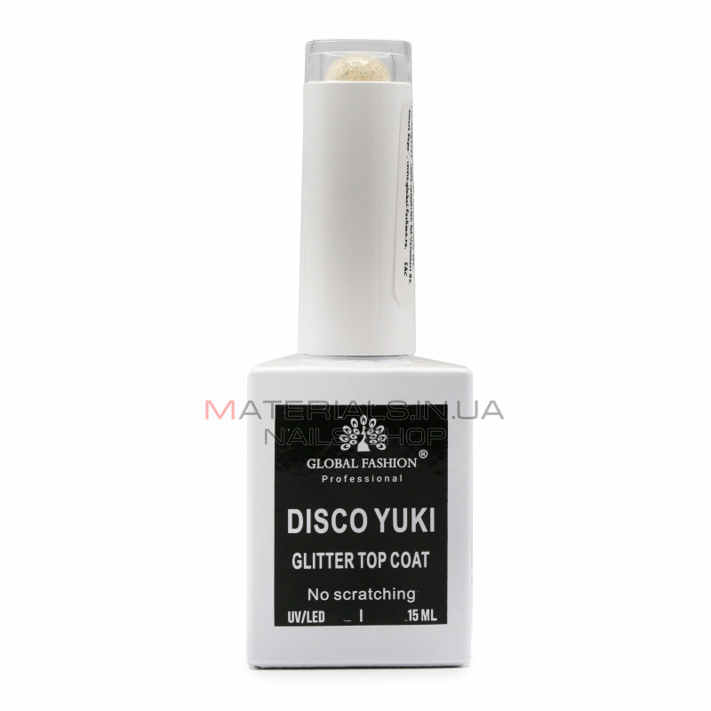 Топ без липкого слоя, Disco Yuki 15 мл, 06 Топ без липкого слоя, Disco Yuki 15 мл, 06