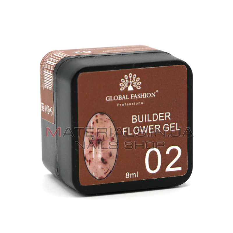 Гель для моделирования ногтей Flower Builder Gel, 8 г 02