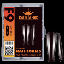 Верхні форми Дизайнер F9 Tapered - Polygel Nail Forms