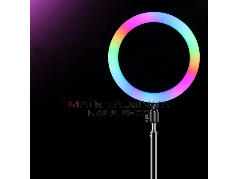 Лампа Кольцевая RGB LED (36 cm) MJ-36