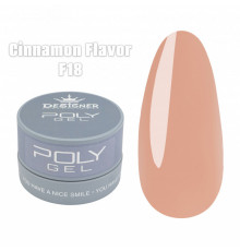 Полигель (30 мл., в банке) Дизайнер F18 Cinnamon Flavor