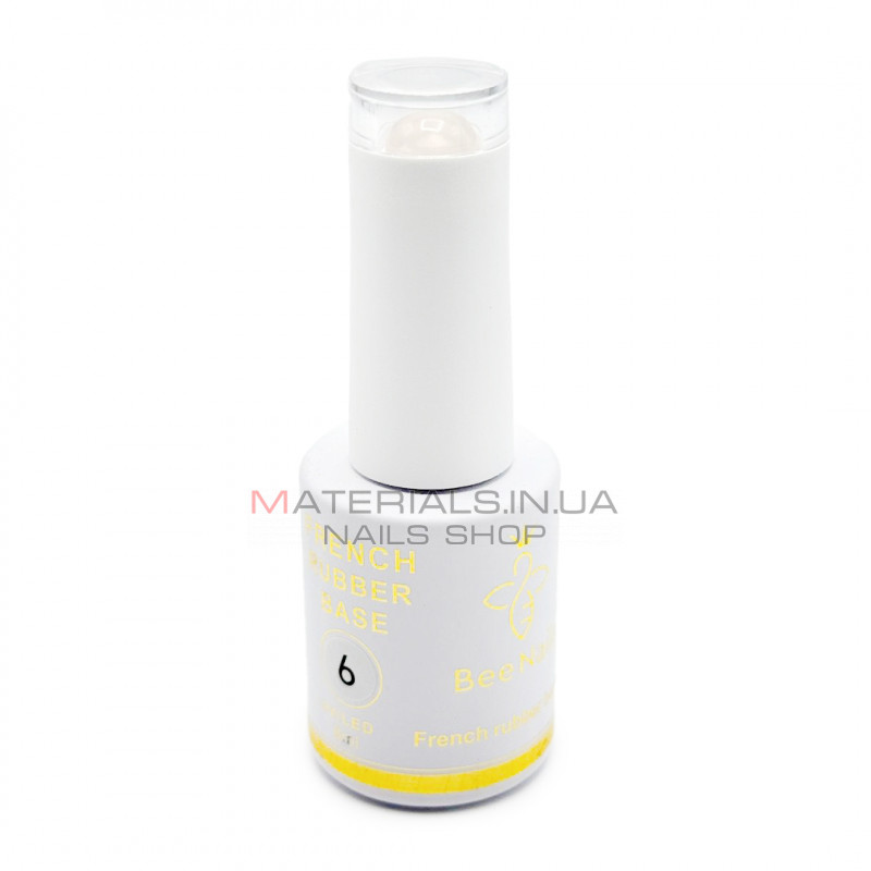 French Rubber base Hema free 06 Bee Nails, 8 ml