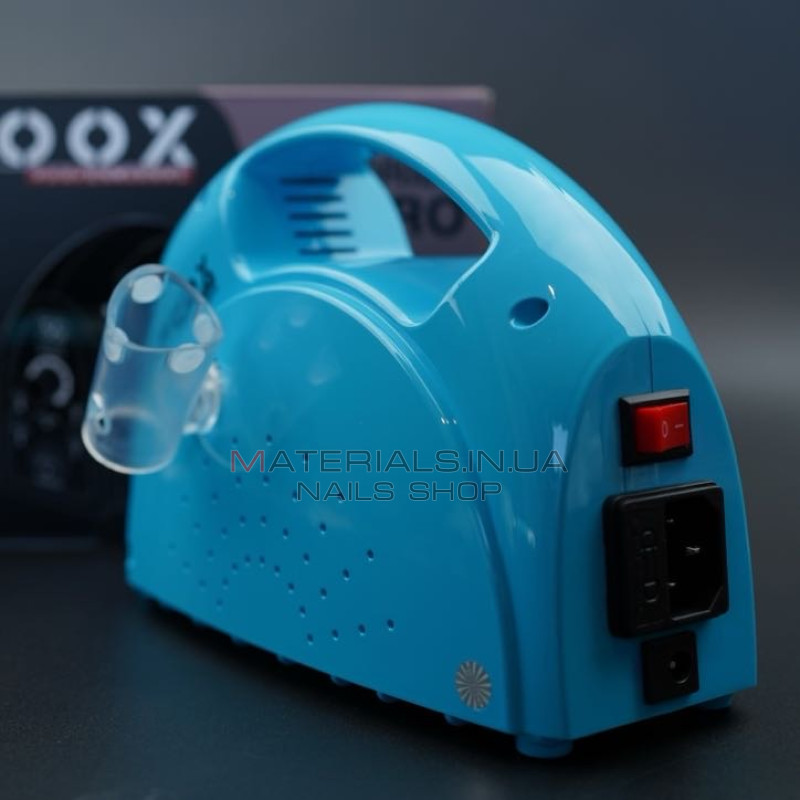 Фрезер Мокс X806 (Light blue) на 55 000 об./мин. и 80W. для маникюра и педикюра Фрезер Мокс X806 (Light blue) на 55 000 об./мин. и 80W. для маникюра и педикюра