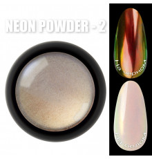Neon powder Неонове дзеркальне втирання Designer Professional №02