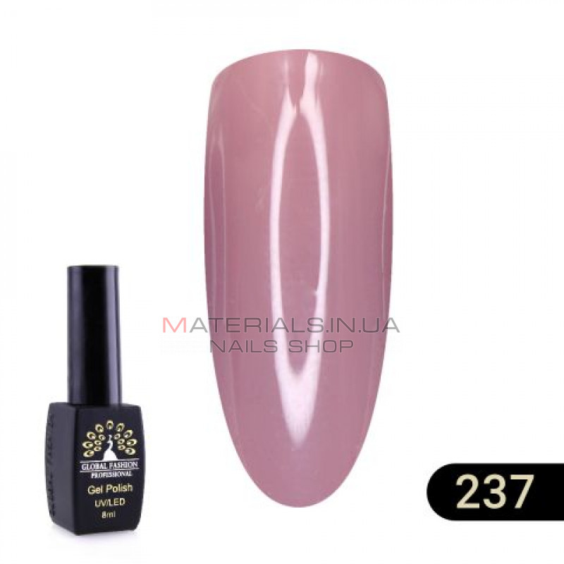 Гель лак BLACK ELITE 237, Global Fashion 8 мл Гель лак BLACK ELITE 237, Global Fashion 8 мл