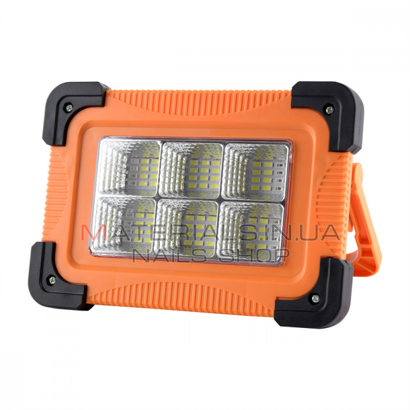 Акумуляторний LED-прожектор, 6000 мА·год