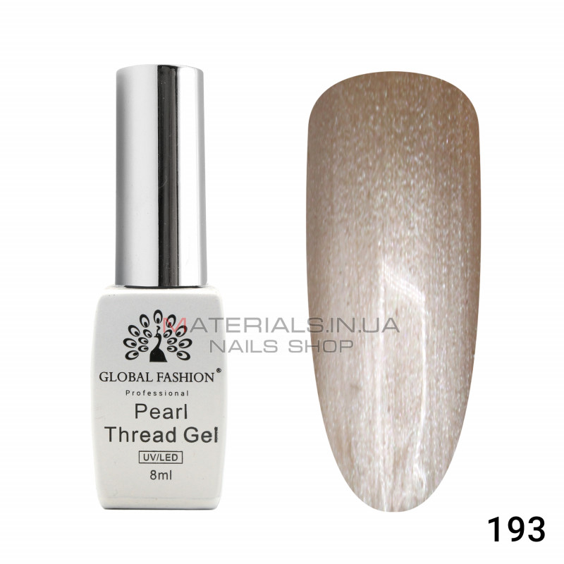 Гель лак Pearl Thread 8 мл, 193 Гель лак Pearl Thread 8 мл, 193