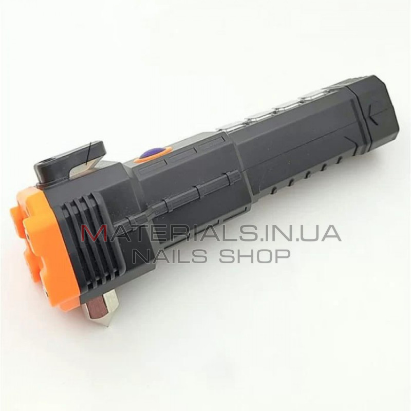 Акумуляторний ручний LED-ліхтар LL-104, XPE/COB, склобій