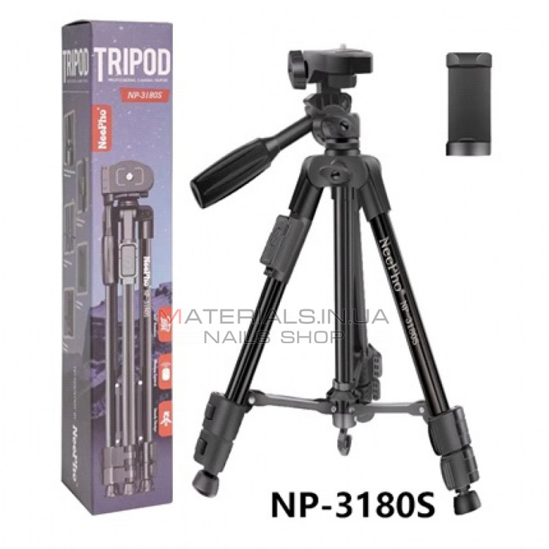 Tripod Stand Multifunctional (1.36m) Neepho NP-3180S Tripod Stand Multifunctional (1.36m) Neepho NP-3180S
